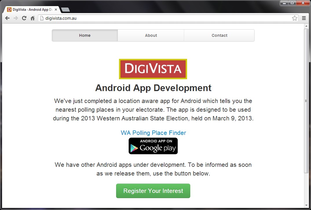 DigiVista - Android App Development